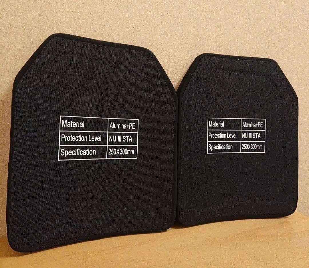 NIJ-Ⅲ レベル3 防弾プレート 5.56～7.62㎜弾(M4やAK等)を防ぐ