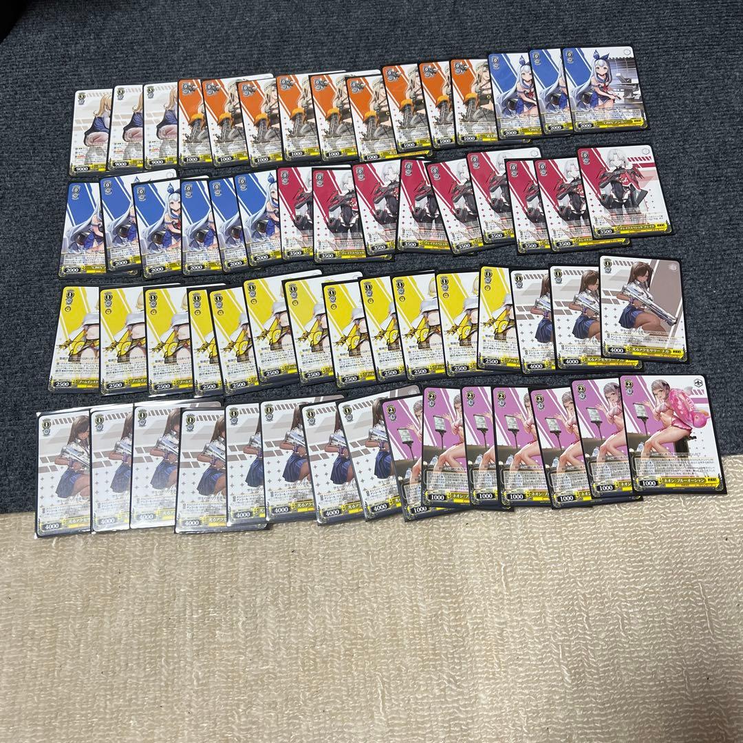 ヴァイスシュヴァルツ　NIKKE ノワール　ナガ　ユニ　spサイン　SR以下多数