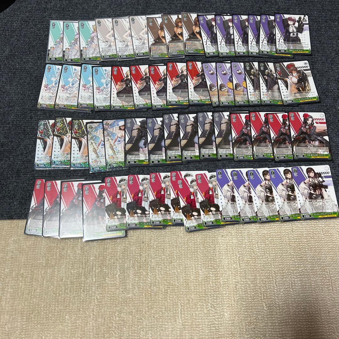 ヴァイスシュヴァルツ　NIKKE ノワール　ナガ　ユニ　spサイン　SR以下多数