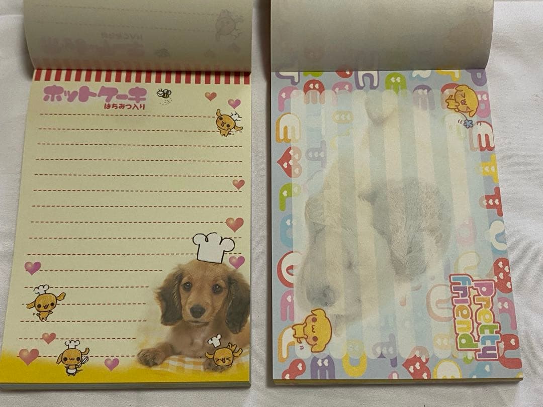 〚平成レトロ☆レア☆当時物〛犬 メモ 2点セット