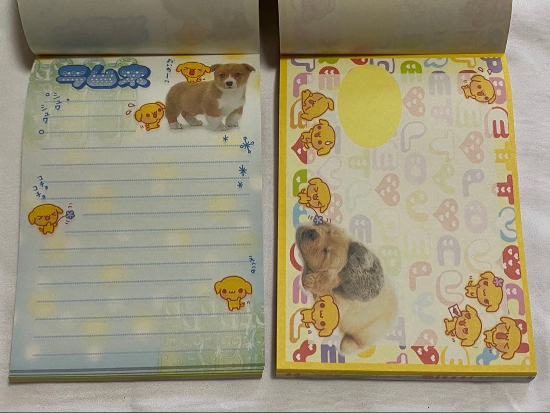 〚平成レトロ☆レア☆当時物〛犬 メモ 2点セット