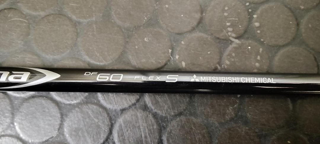 【中古】ディアマナ DF60S　テーラーメイドスリーブ付き　シャフト単品　三菱