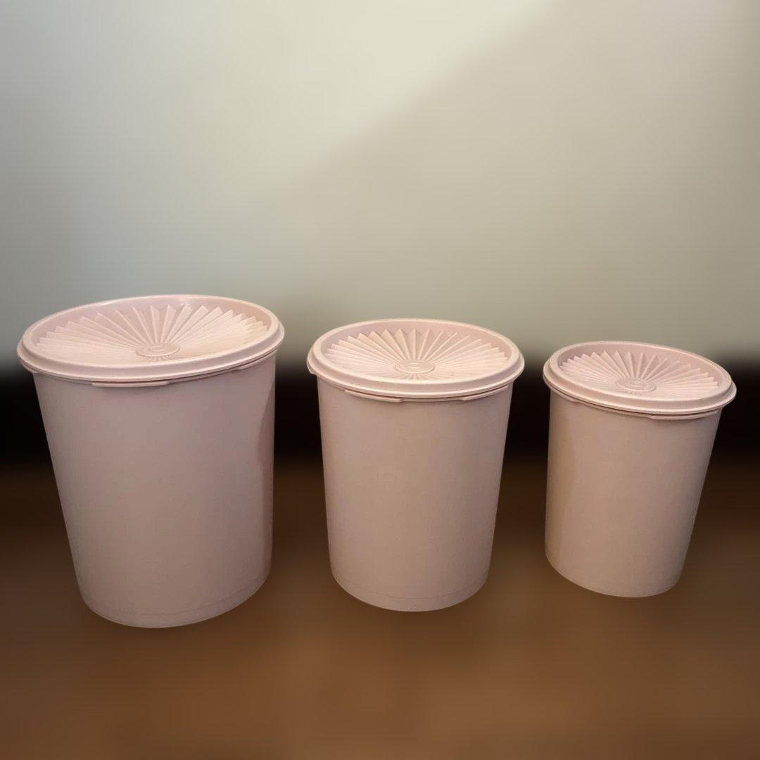 【美品】tupper ware タッパーウェア　グランプリデコレーター　3個