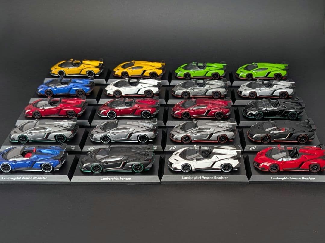 kyosho 1/64 Lamborghin Veneno 20台セット