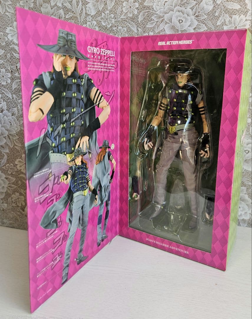 スティールボールラン ジャイロ ツェッペリ　馬 フィギュア RAH ジョジョ