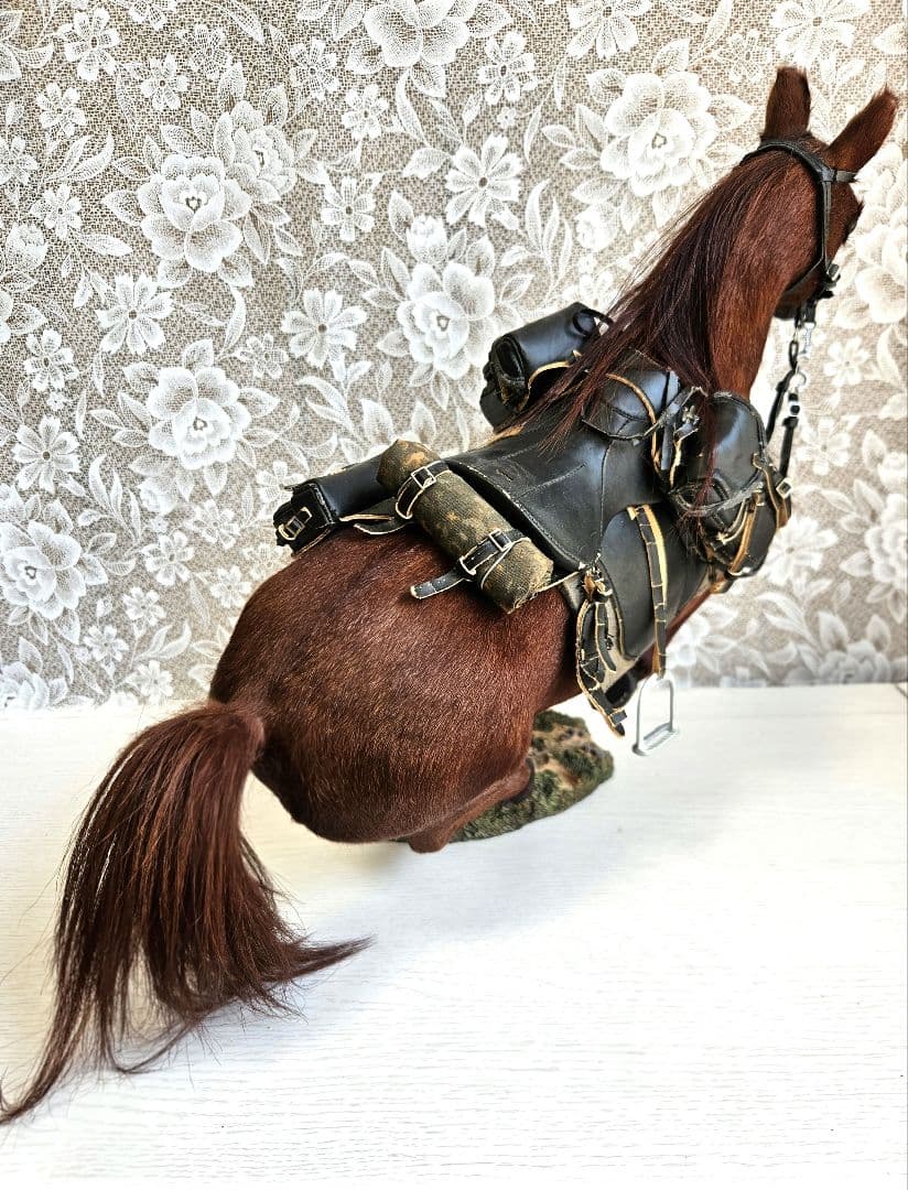 スティールボールラン ジャイロ ツェッペリ　馬 フィギュア RAH ジョジョ