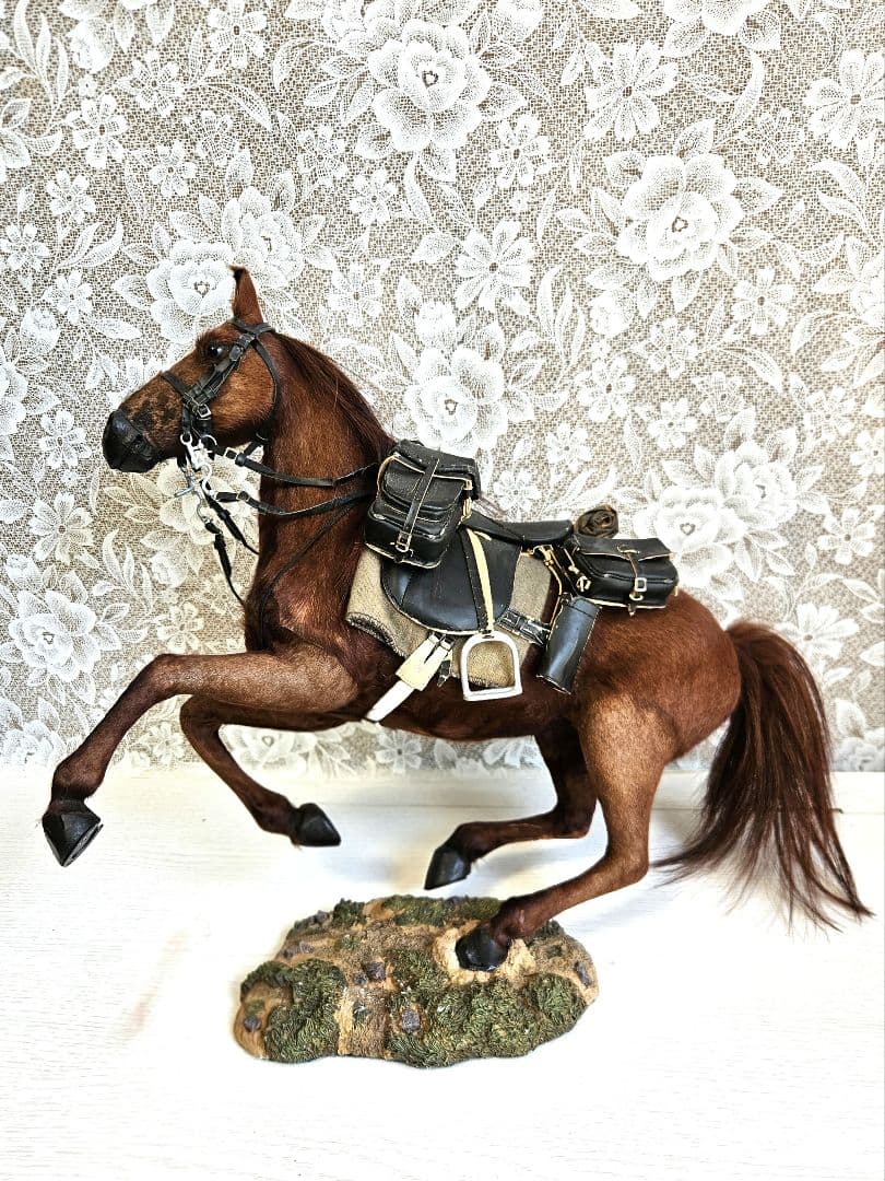 スティールボールラン ジャイロ ツェッペリ　馬 フィギュア RAH ジョジョ