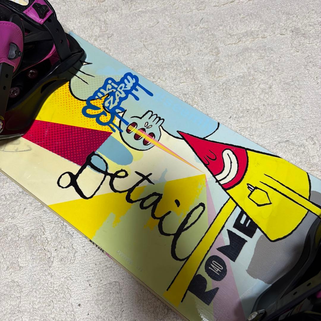 スノーボード　ROME DETAIL 142cm レディース　イグニオ