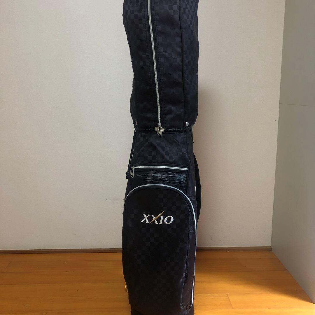ゼクシオ XXIO キャディバッグ ブラック フード付き