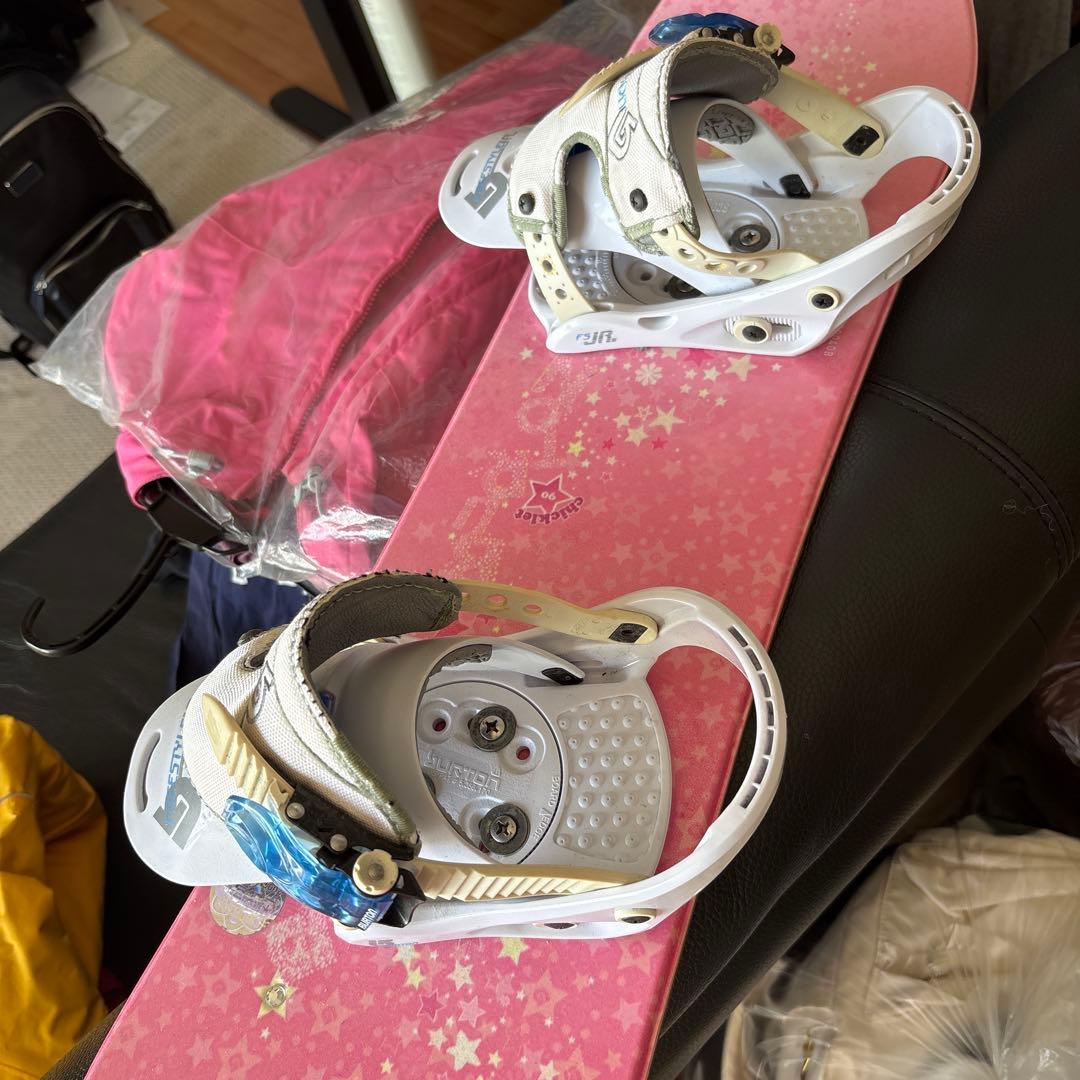 Burtonスノーボードキッズブーツ、ボード