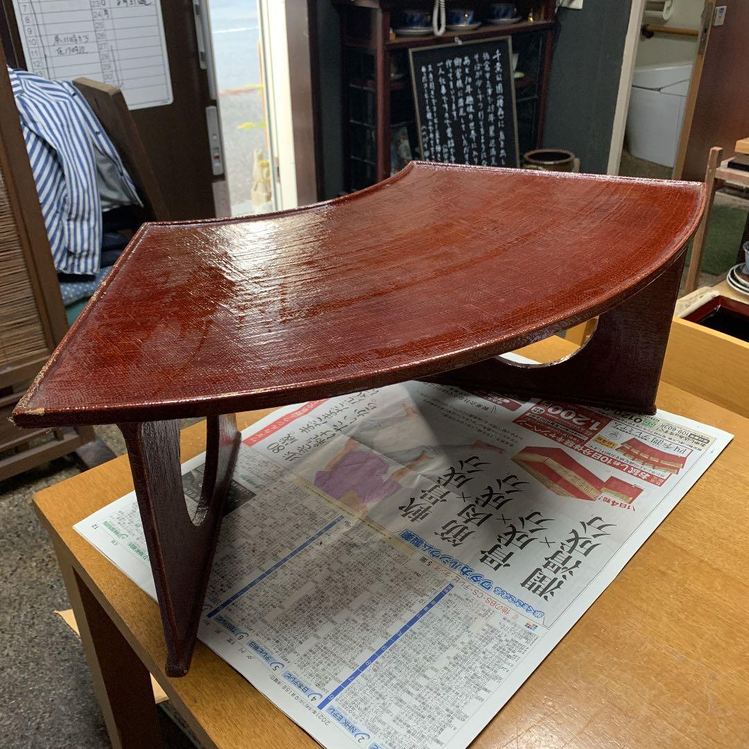 座卓、下地を貼って漆塗りです、