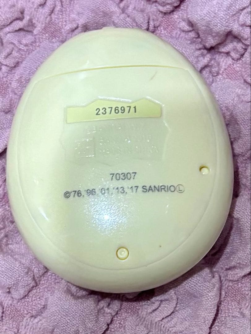 【動作確認済み】たまごっちみくす　Tamagotchi m!xサンリオ イエロー