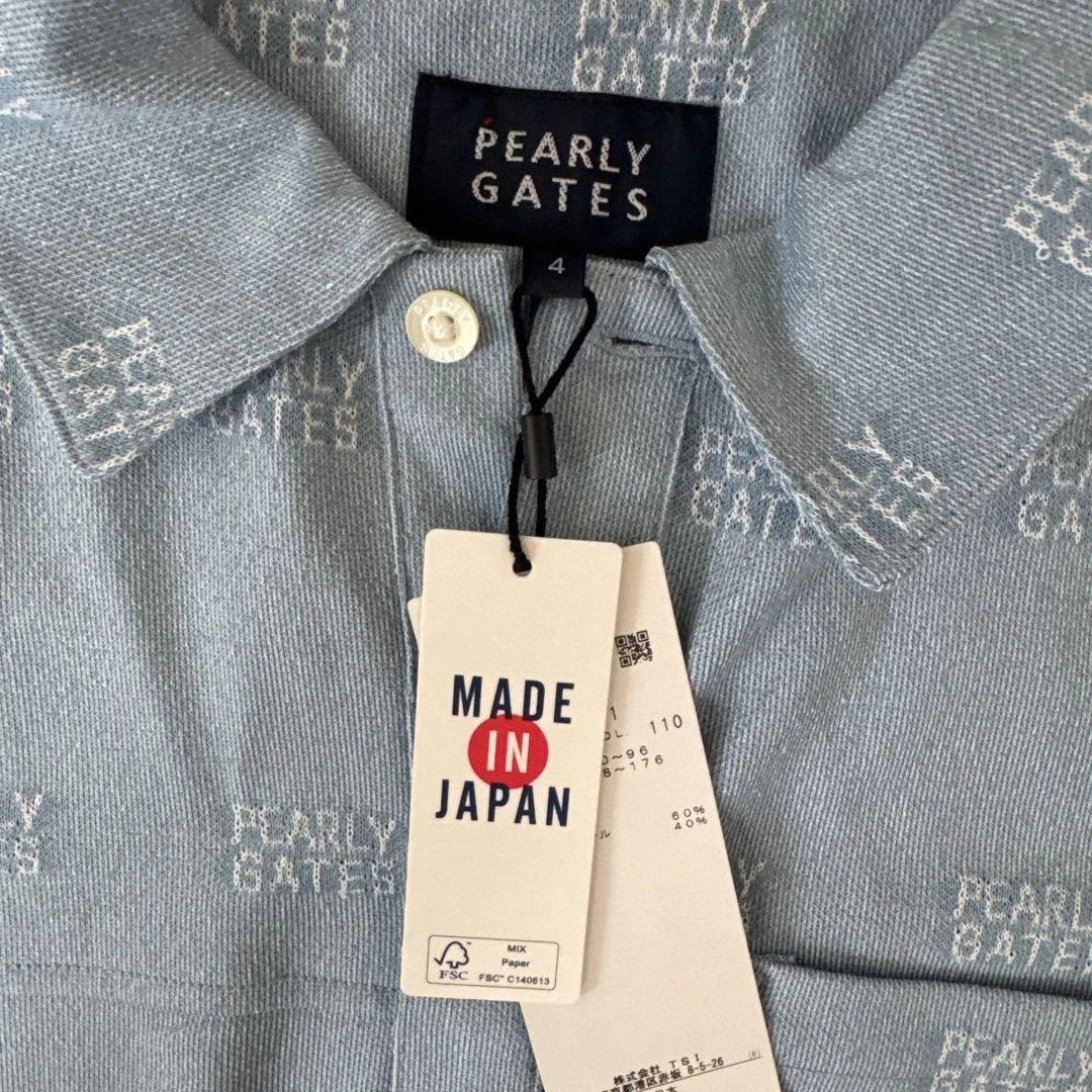 新品タグ付き⭐️パーリーゲイツ　サイズ4 ポロシャツ