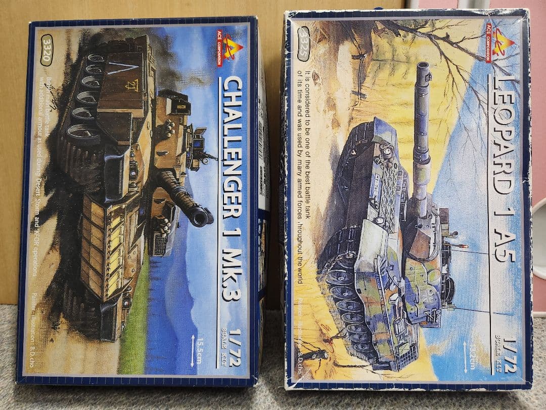 1/72スケール 現用戦車プラモデルセット