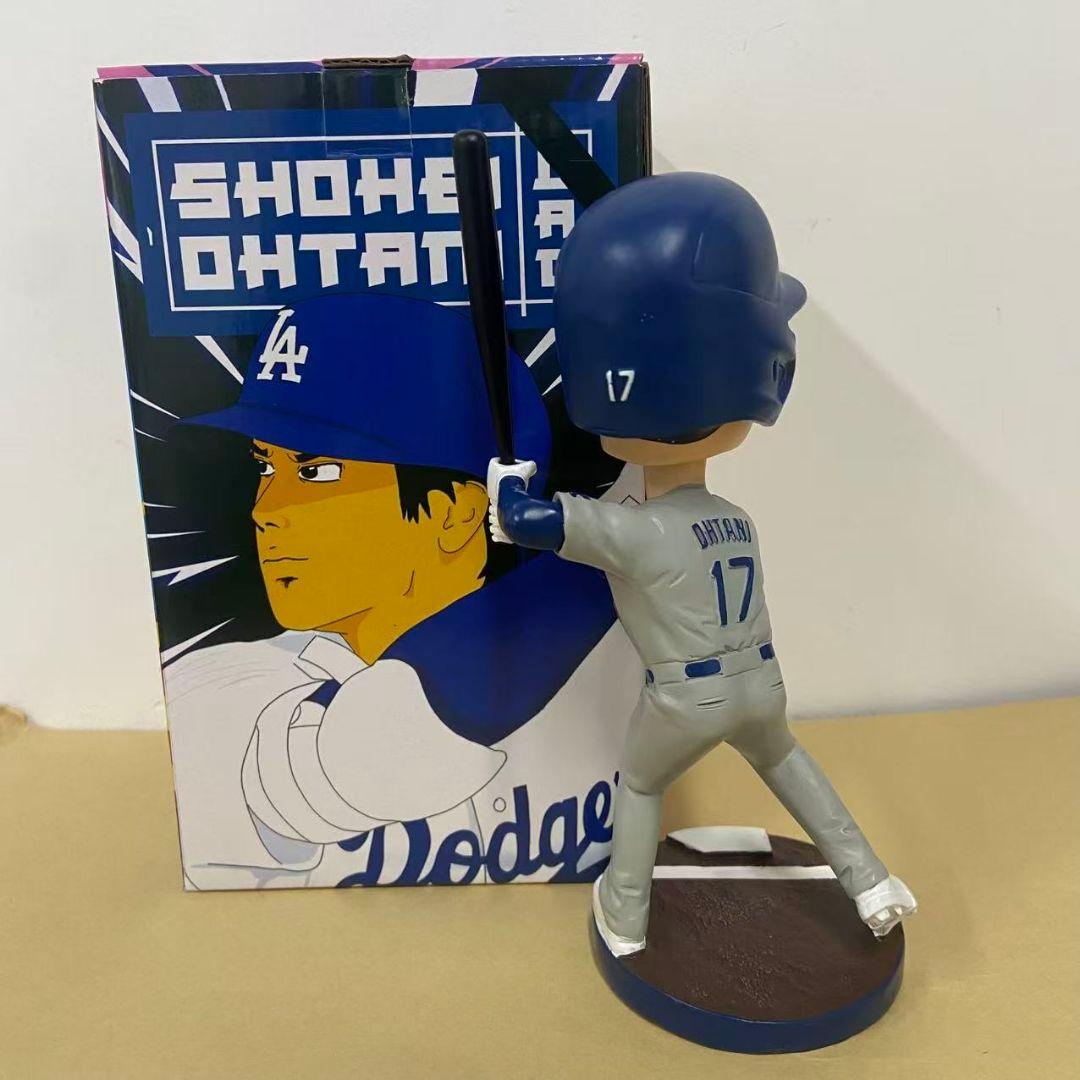 大谷翔平バブルヘッド ボブルヘッド ドジャース グレービジターユニフォームグレー