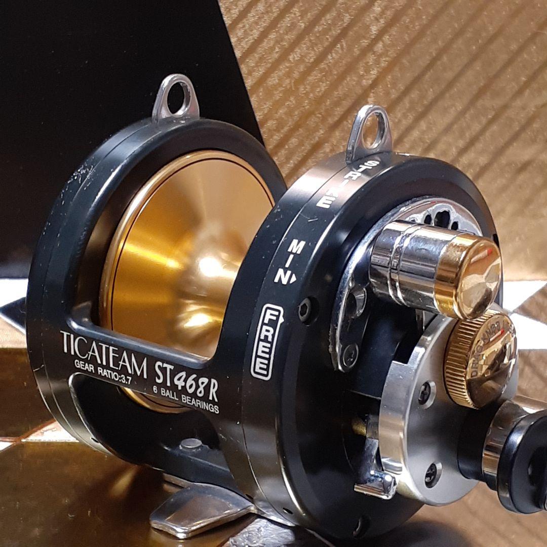 TICA TEAM ST468R ベイトリール トローリング 船用 極美品