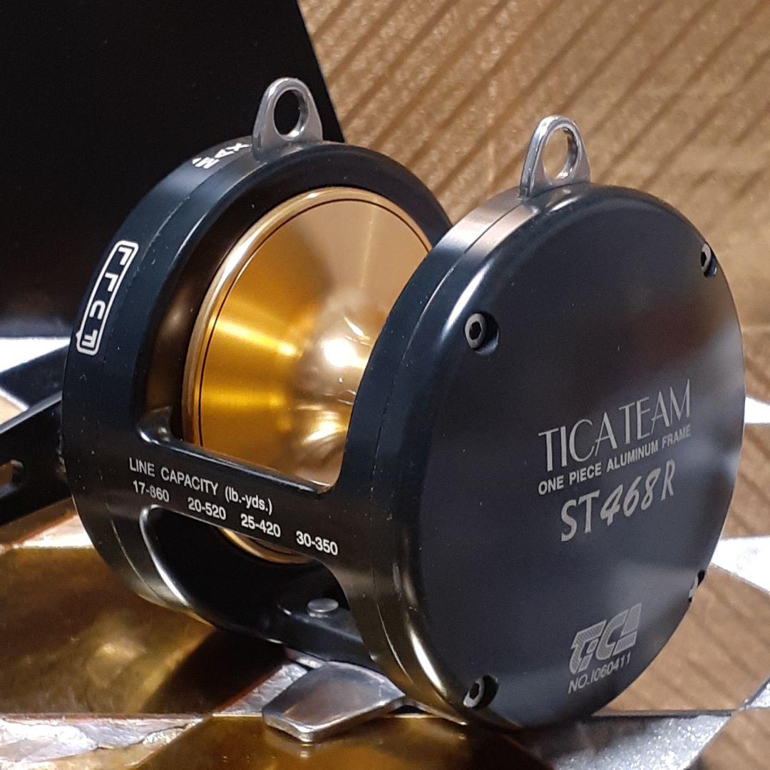 TICA TEAM ST468R ベイトリール トローリング 船用 極美品