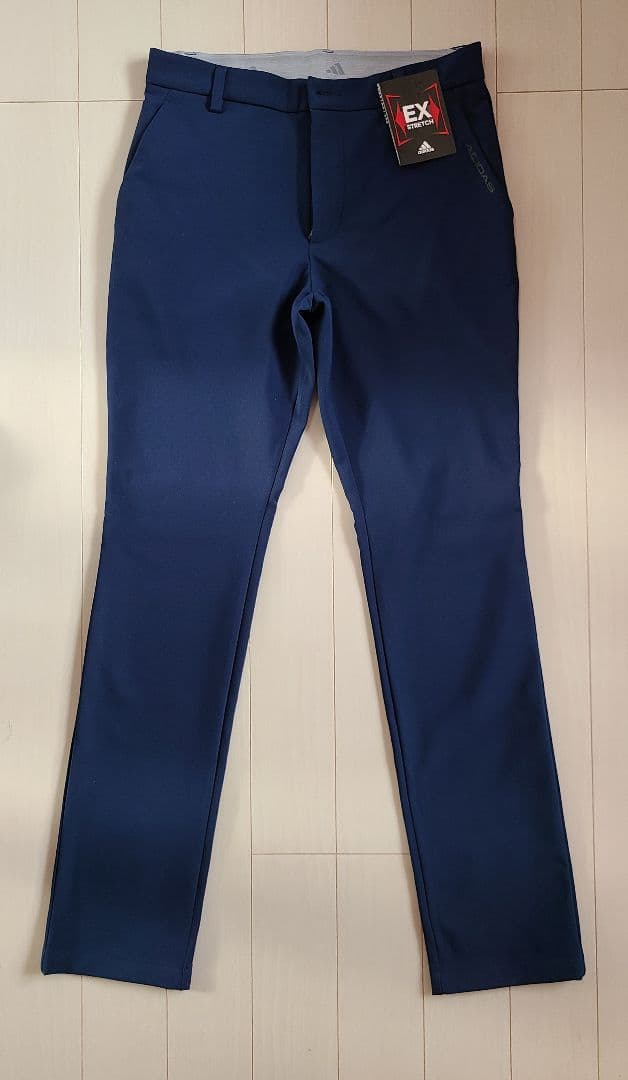 新品 adidas アディダス EX STRETCH ゴルフパンツ W82cm