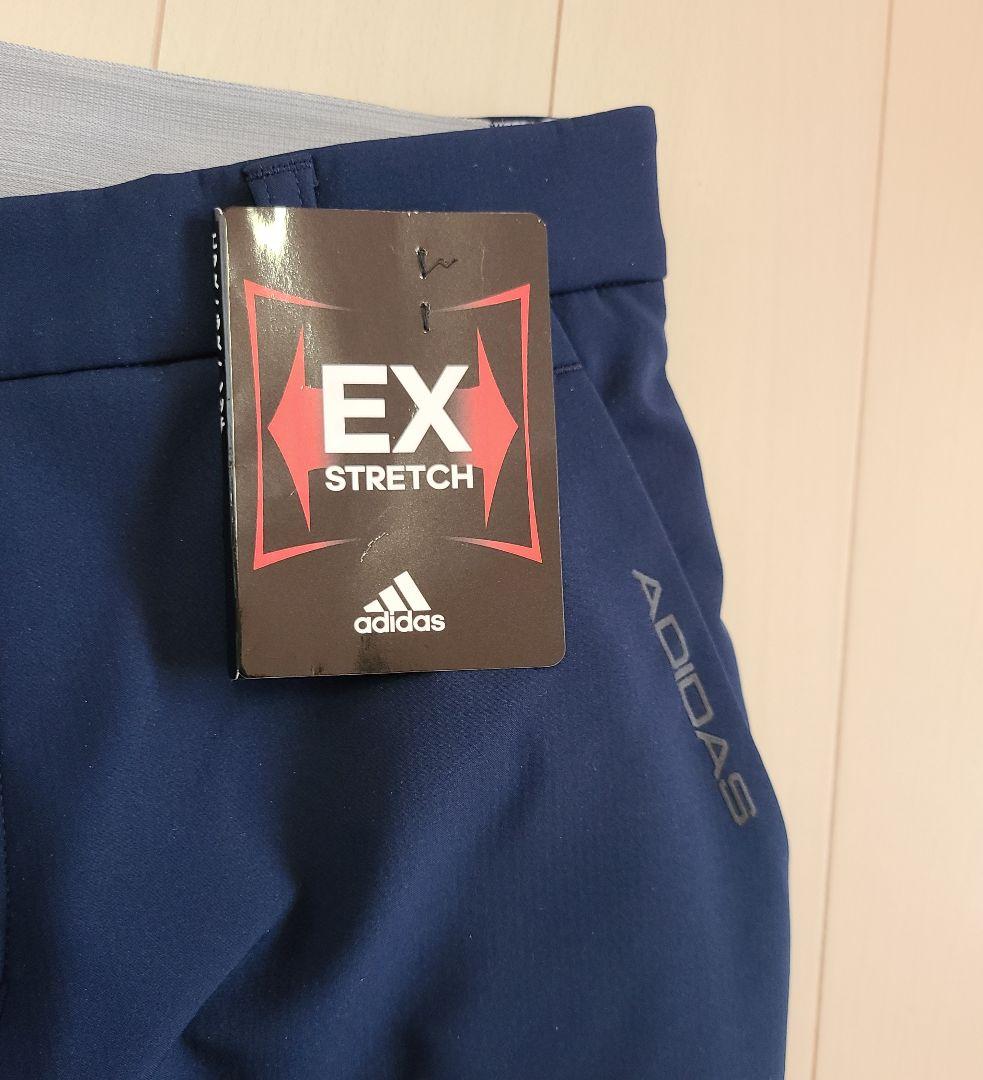 新品 adidas アディダス EX STRETCH ゴルフパンツ W82cm