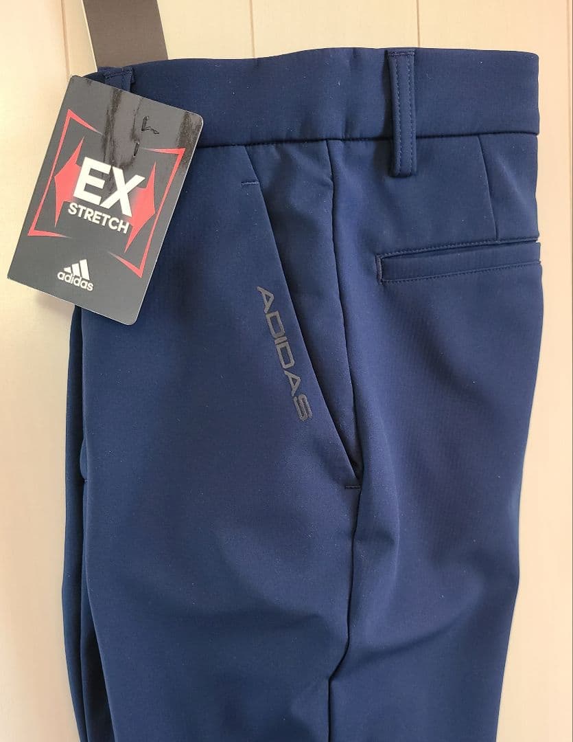 新品 adidas アディダス EX STRETCH ゴルフパンツ W82cm