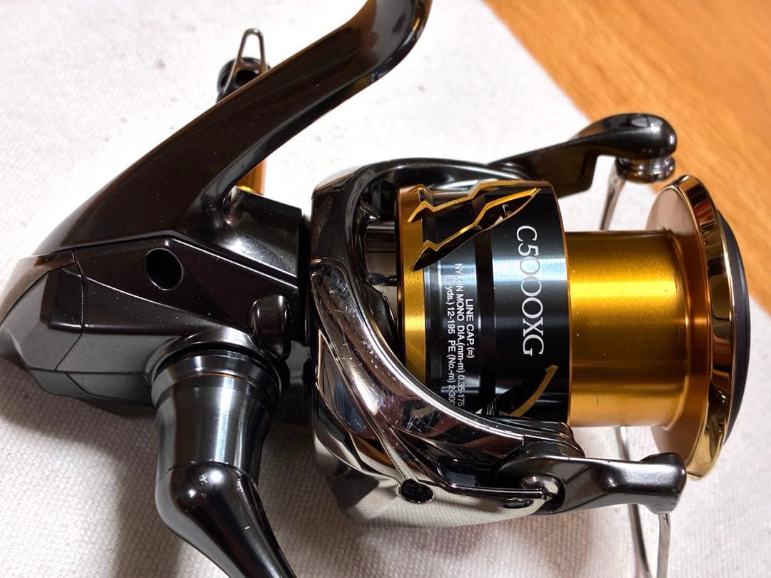 【機関良好】シマノ リール20ツインパワー C5000XG【カスタム品】