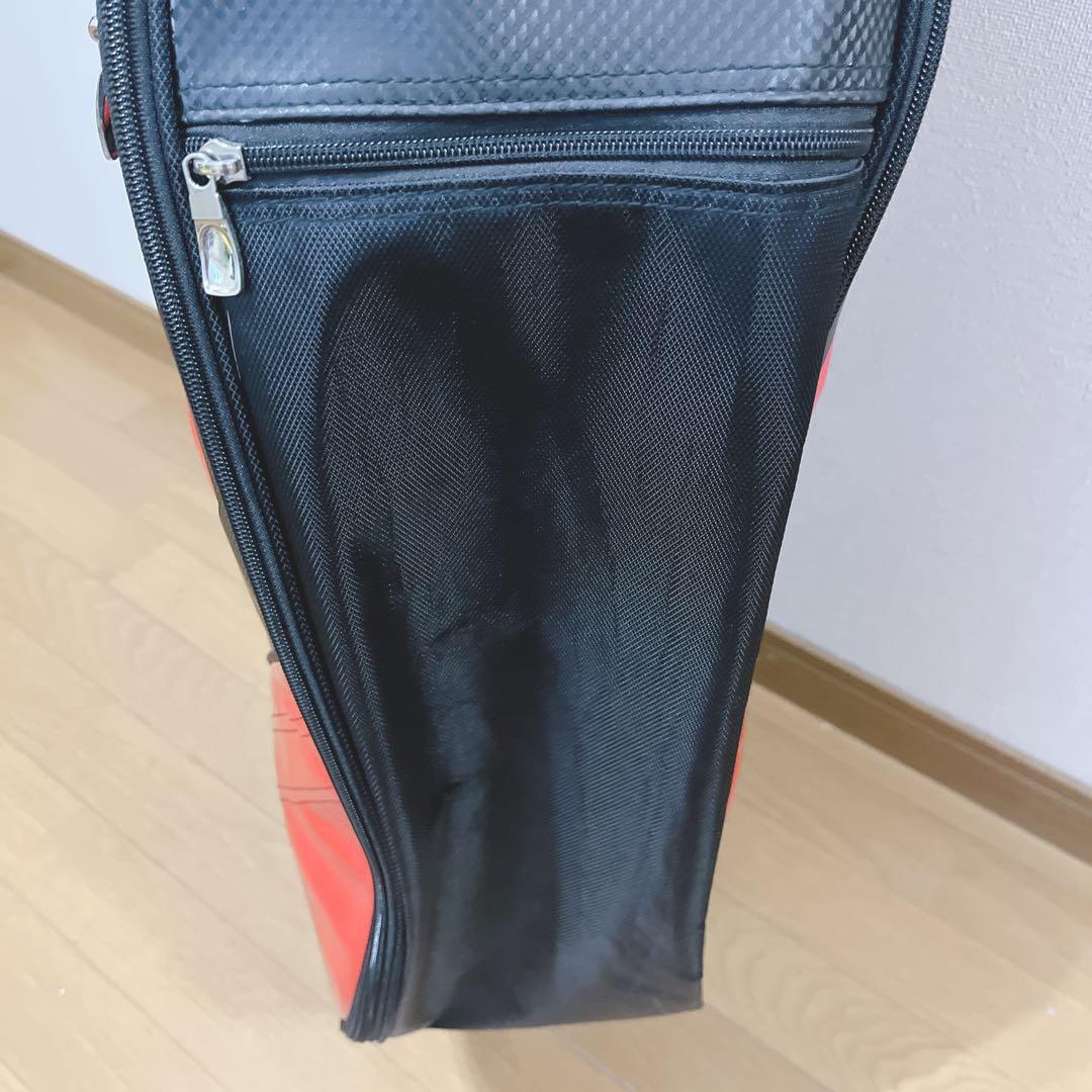 K314 美品 Kiss mark キャディバッグ ブラック