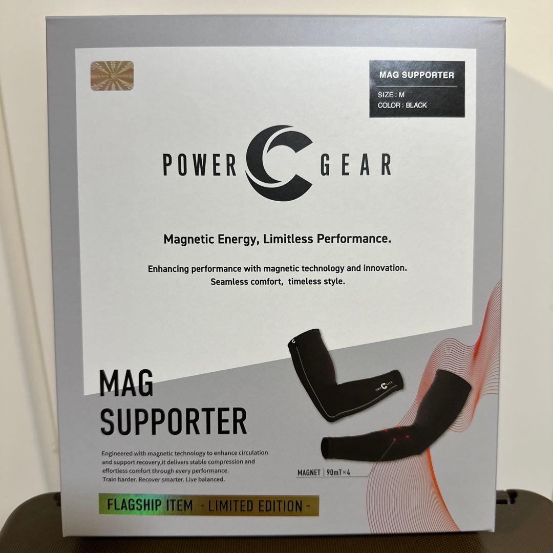 【超限定】POWEREDGEAR アームスリーブ M パワードギア 1枚 黒