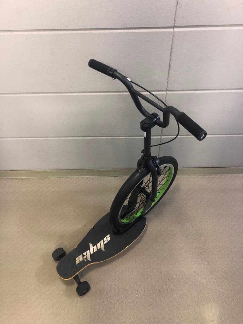 BMXスタイル 小径自転車 スケートボード一体型