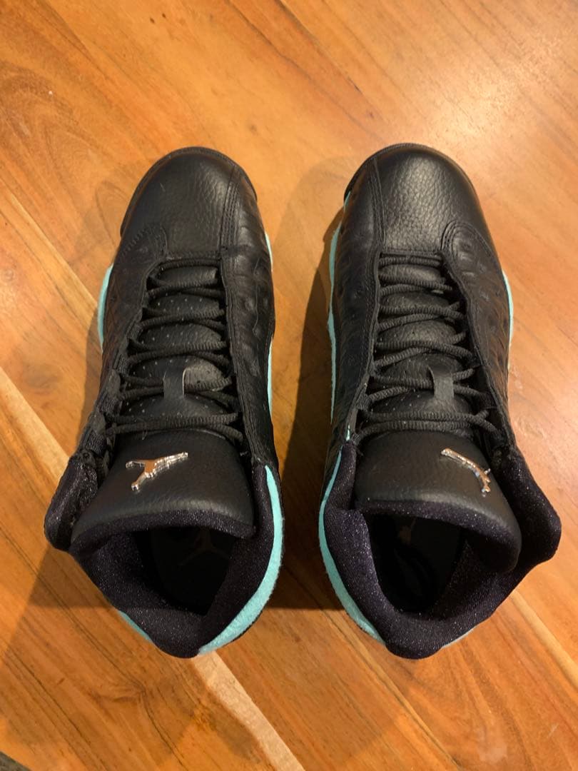 シューズ(男性用) AIR JORDAN13 RETRO  GREEN