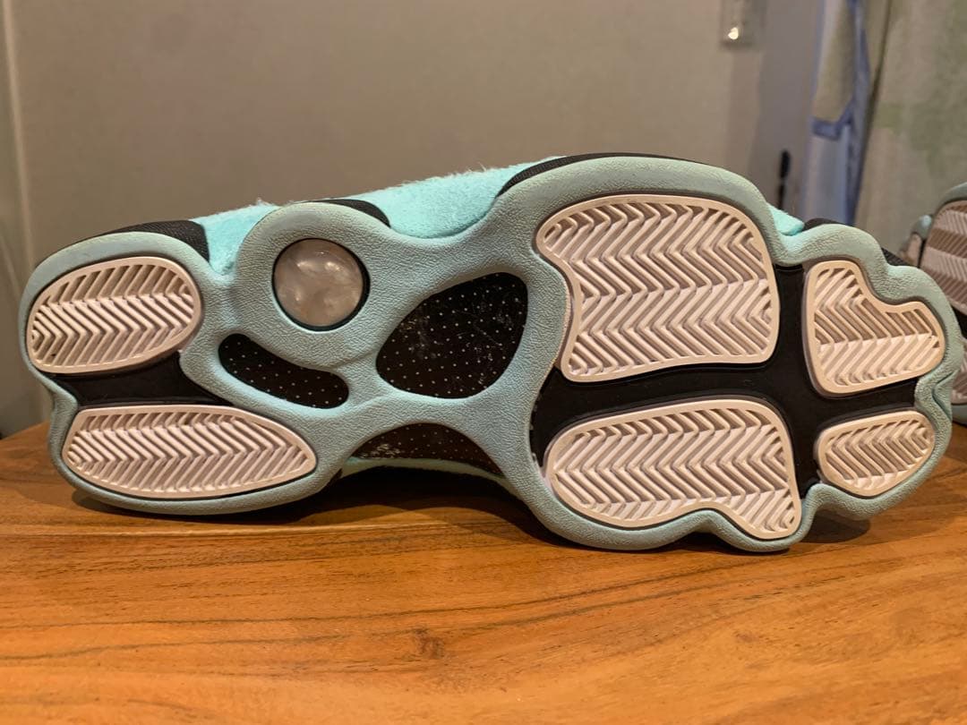 シューズ(男性用) AIR JORDAN13 RETRO  GREEN