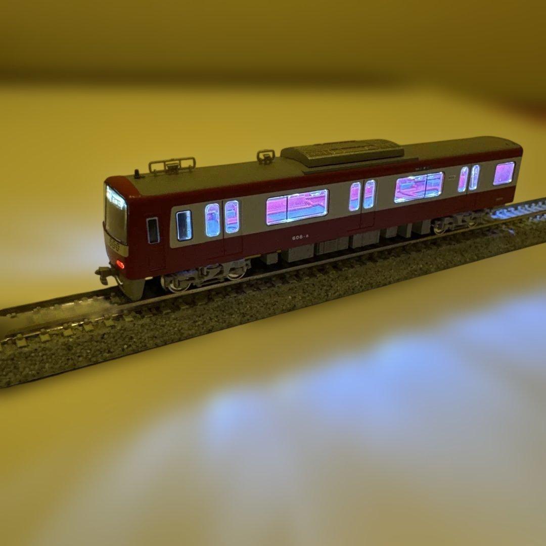 グリーンマックス　京急600形　608編成　Nゲージ 全車両室内灯入り
