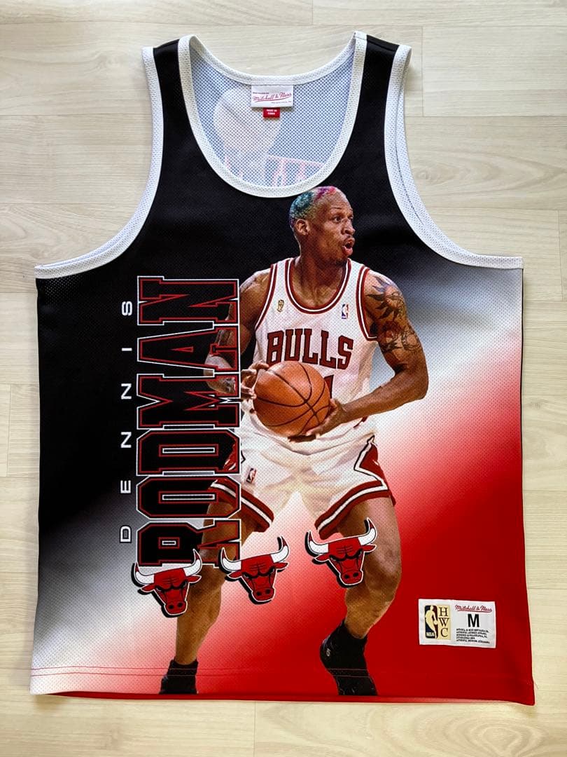 BULLS デニス・ロッドマン RODMAN　ブルズ　NBA ユニフォーム