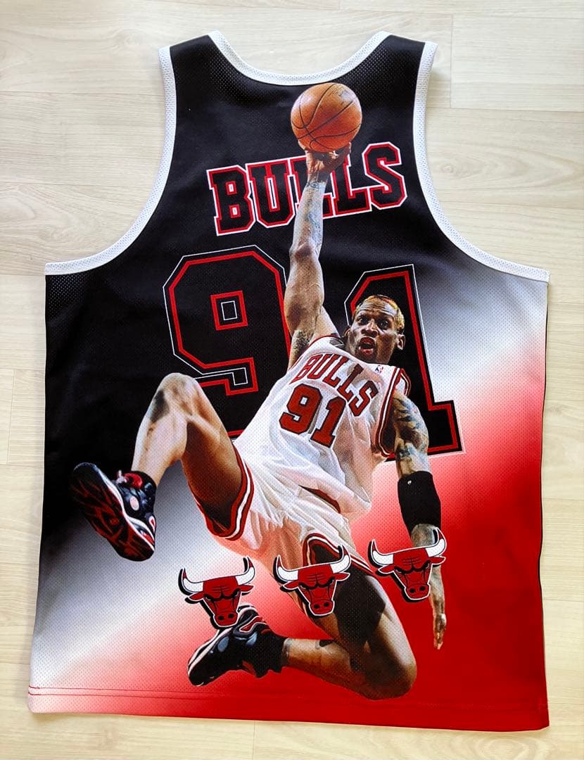 BULLS デニス・ロッドマン RODMAN　ブルズ　NBA ユニフォーム