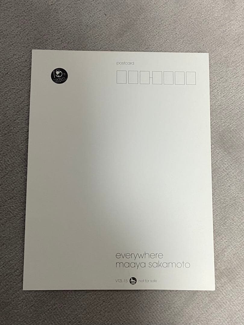 レア物あり　坂本真綾 ポストカードセット