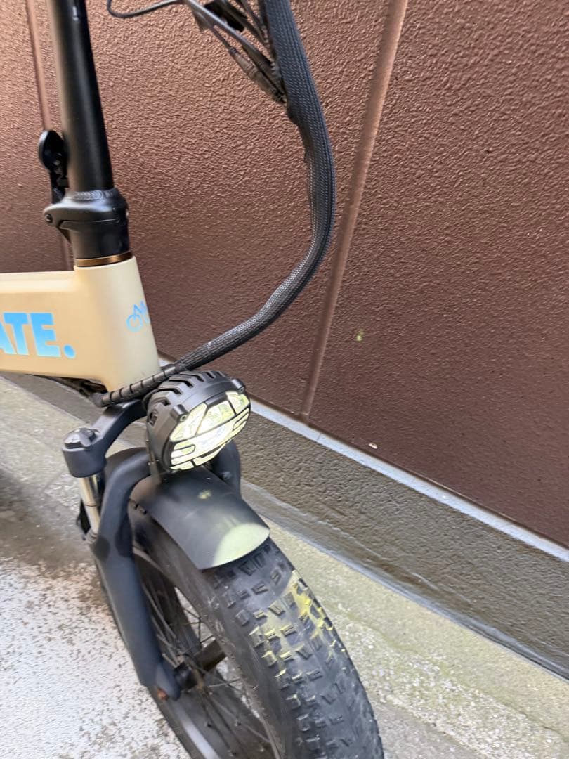 MATE X メイトバイク電動アシスト自転車　ベージュMATE BIKE