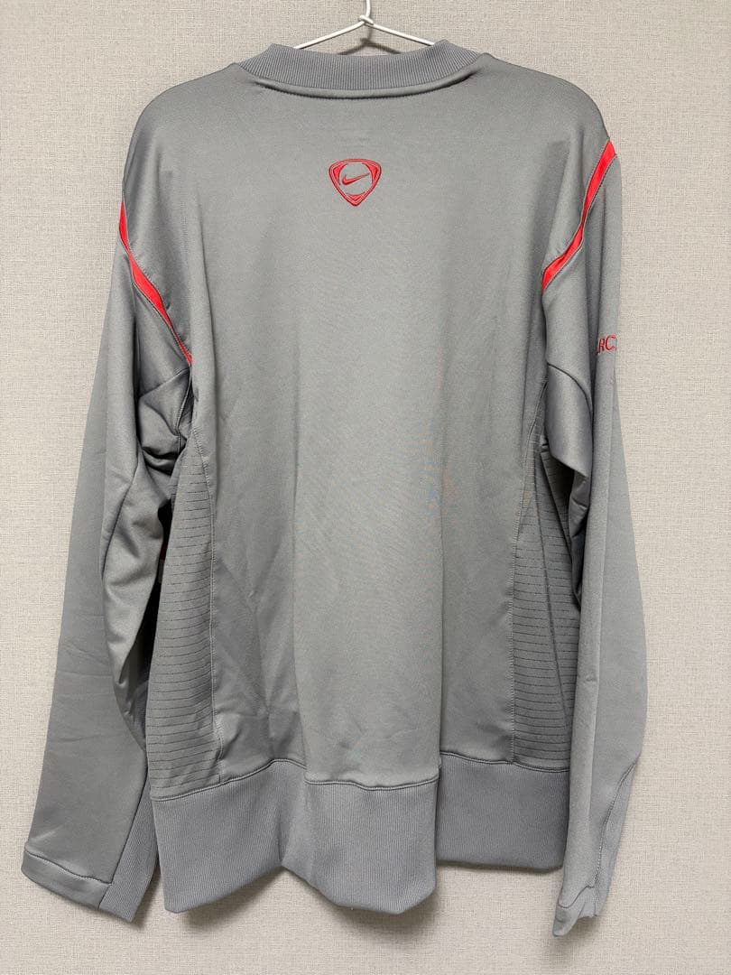 【タグ付き】FCバルセロナ Nike 長袖ウェア グレー L