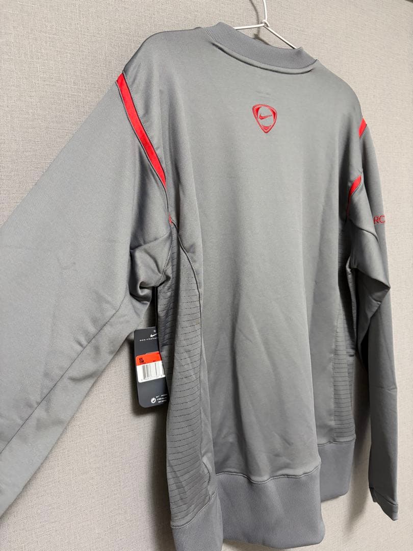 【タグ付き】FCバルセロナ Nike 長袖ウェア グレー L
