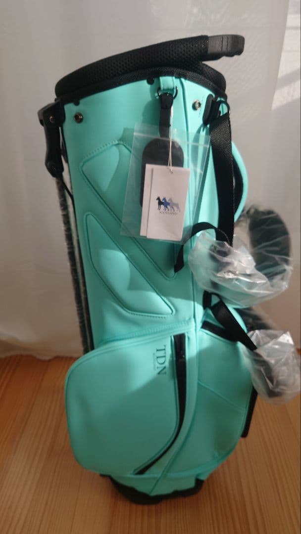 Scotland TDN ティファニーブルー ゴルフキャディーバック新品未使用品