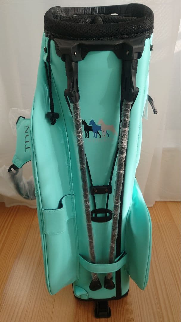 Scotland TDN ティファニーブルー ゴルフキャディーバック新品未使用品