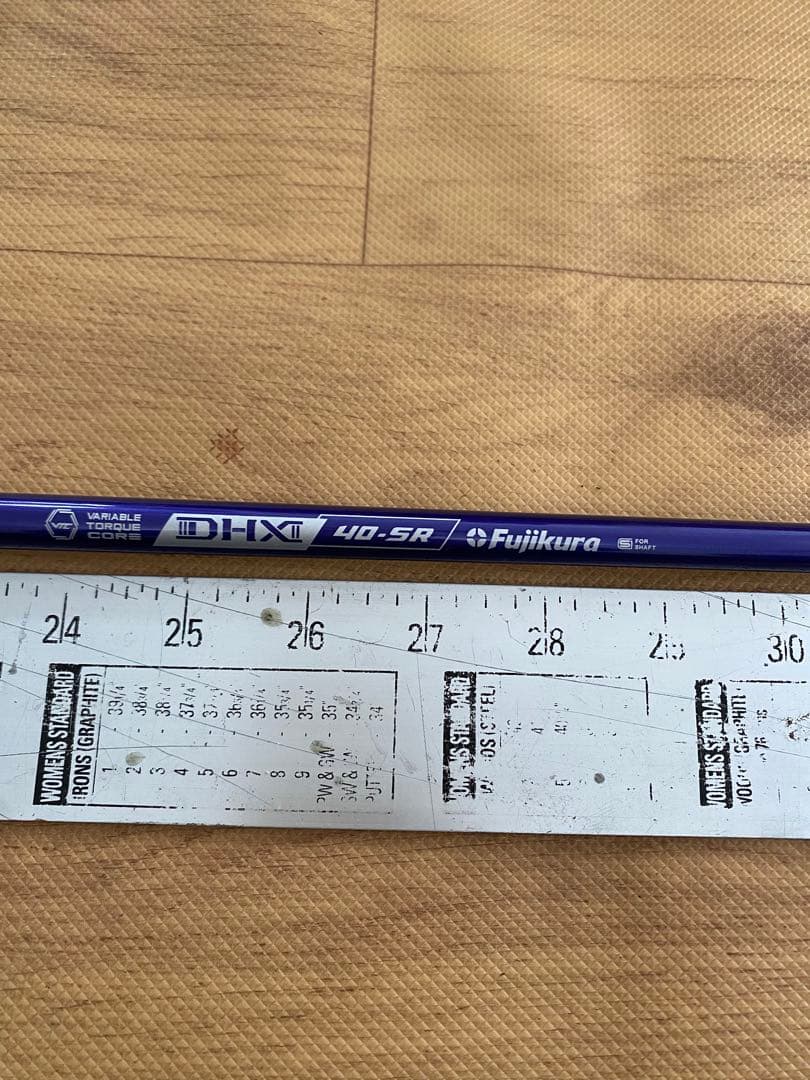 477 フジクラ　NXバイオレット　40SR キャロスリーブ付　ドライバー用