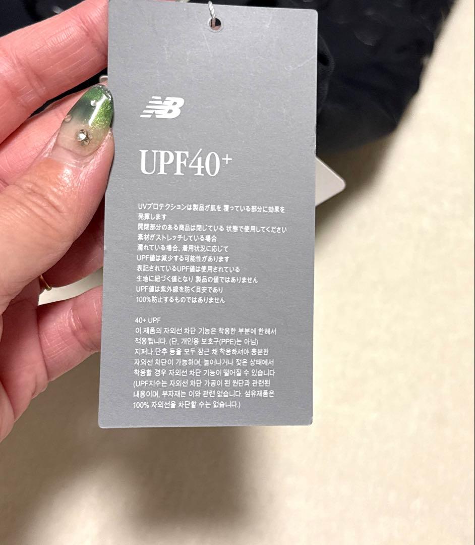 新品 ニューバランス ゴルフ メンズ モックネック 長袖XL 6 黒