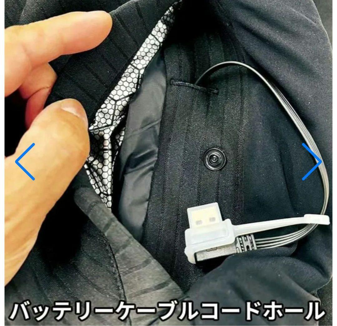 HUMMER ハイブリッドヒートベスト Size L ブラック