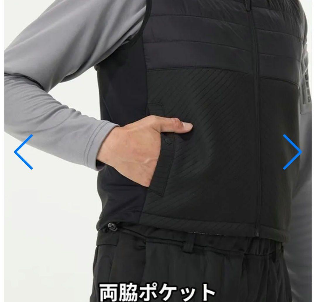 HUMMER ハイブリッドヒートベスト Size L ブラック