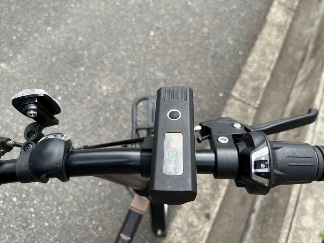 Jeep 折りたたみ自転車 ベージュ 6段階ギア