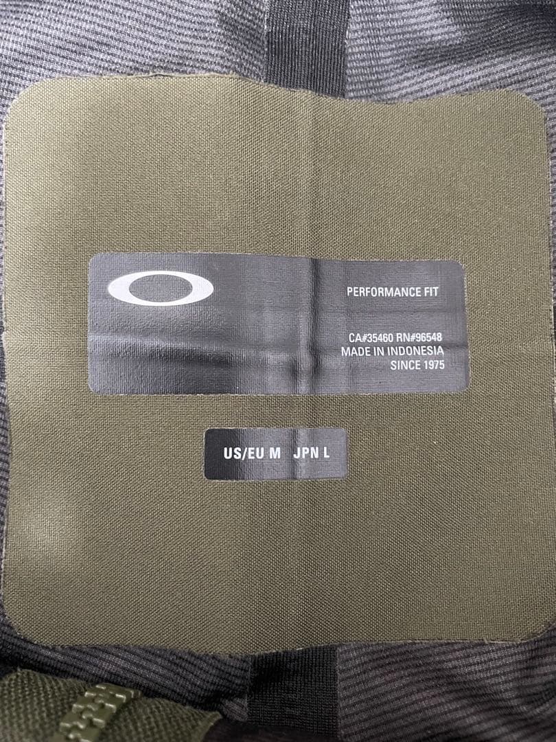 Oakley オークリー ビブパンツ スノーボードウェア JPN/L 黒 黄色