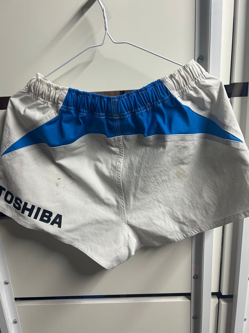 東芝ラグビーゲーム用パンツ size L