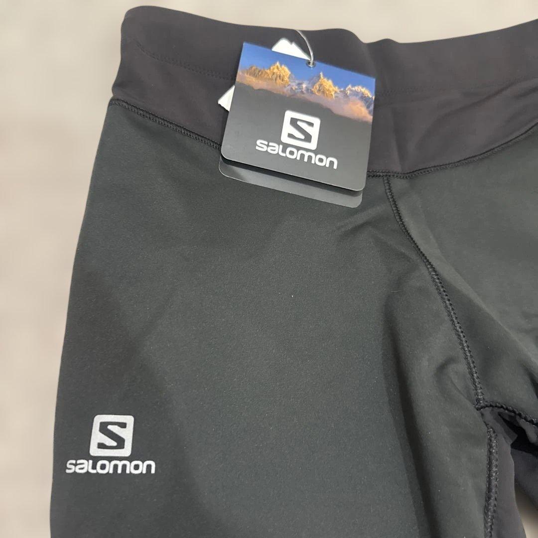 Salomon ウインドストッパー　ランニングタイツ　ウィメンズxr