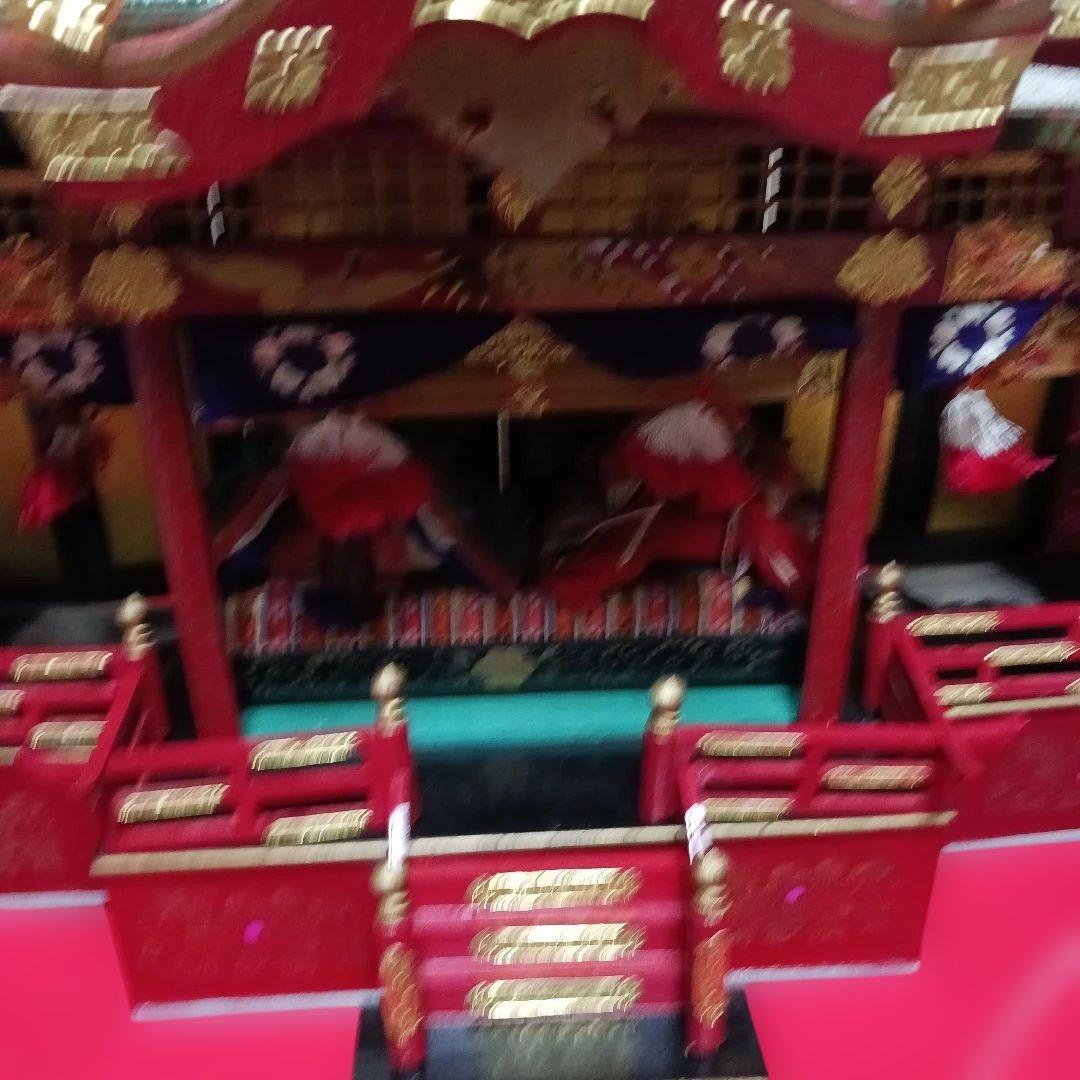 ビビアン　雛御殿　親王付き　大正のひな