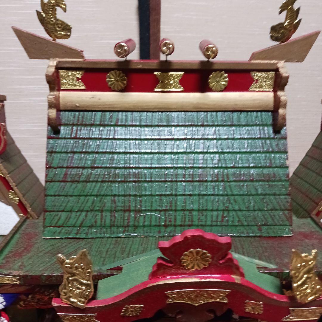 ビビアン　雛御殿　親王付き　大正のひな