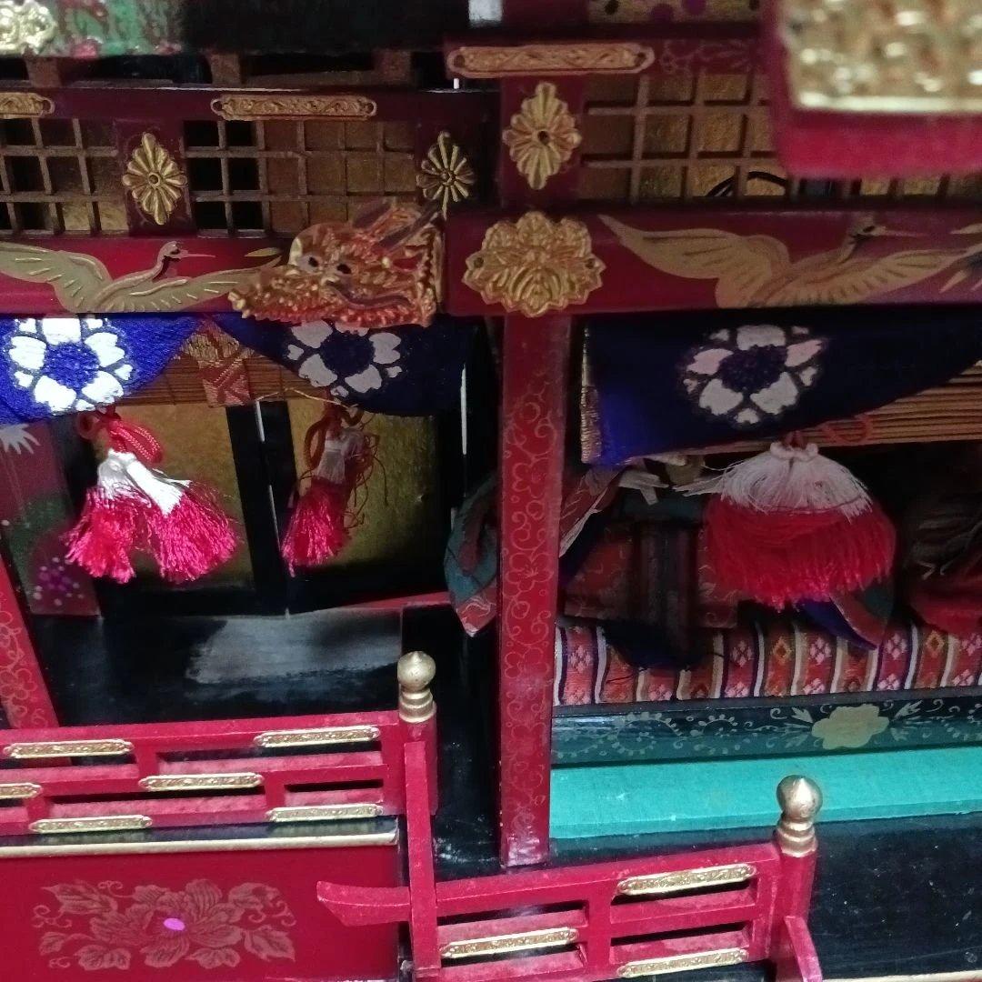 ビビアン　雛御殿　親王付き　大正のひな